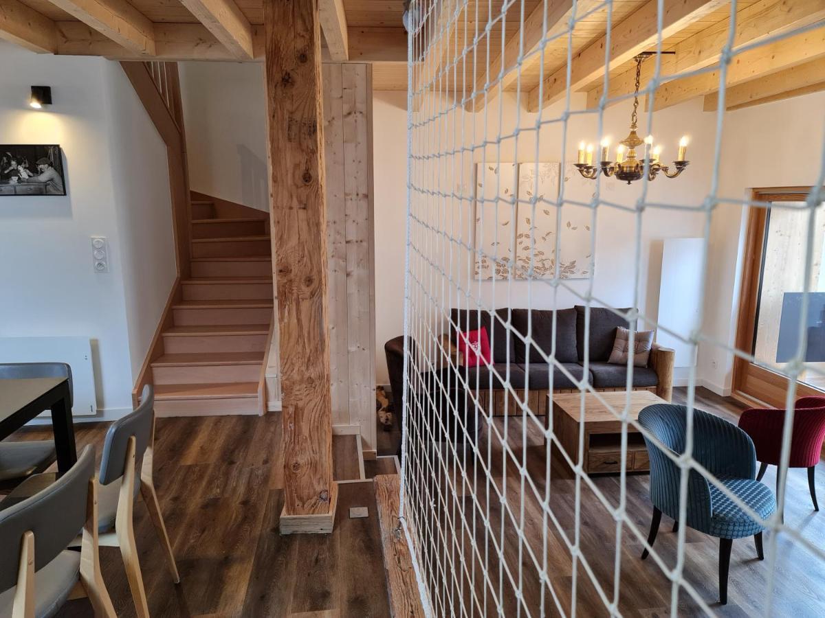 לה פלאנייה La Maizon Du Bois - Le Haut Appartement De 130 M2 - Le Bas Appartement De 70 M2 מראה חיצוני תמונה
